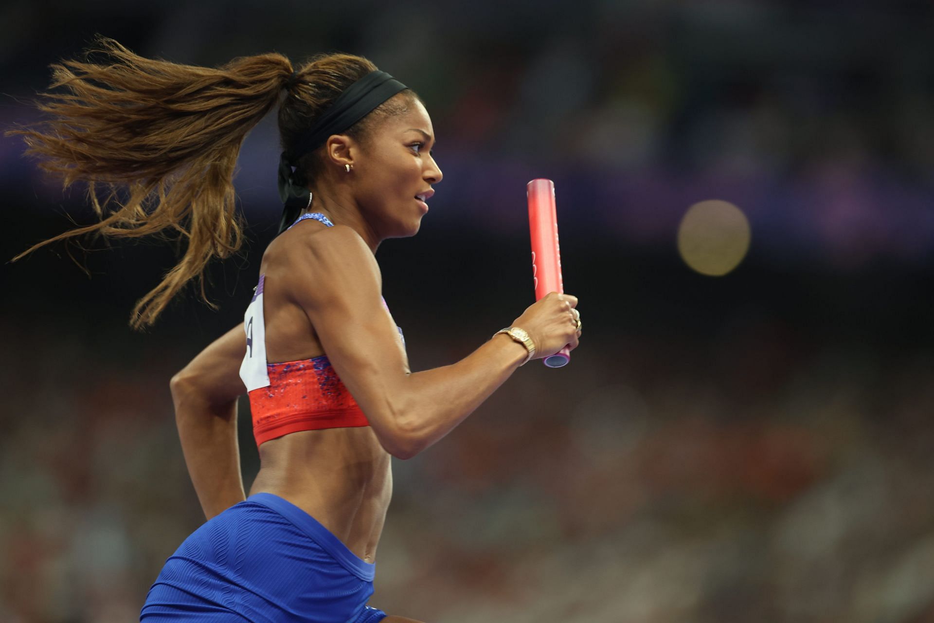 The Olympic Games- Gabby Thomas in action - Source: Getty