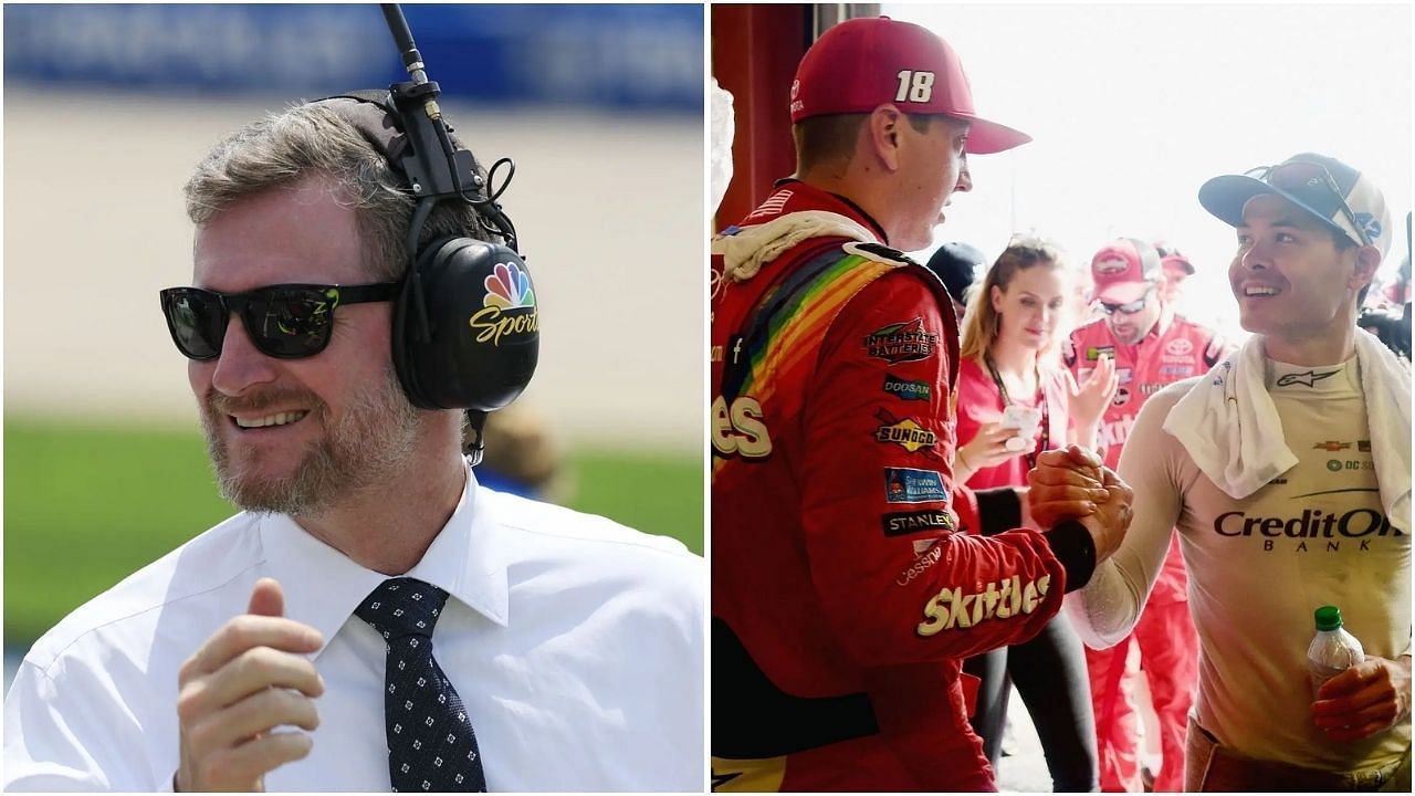 When Dale Earnhardt Jr. gave birth to an iconic NASCAR booth call (Getty Images)