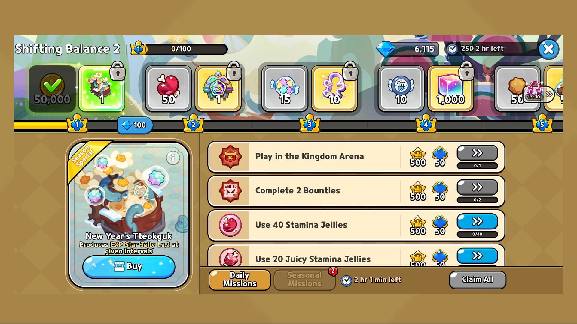 The Kingdom Pass is Cookie Run Kingdom (Image via Devsisters)