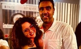 [Watch] Ravichandran Ashwin, wife Prithi break into energetic dance during New Year's Eve celebrations