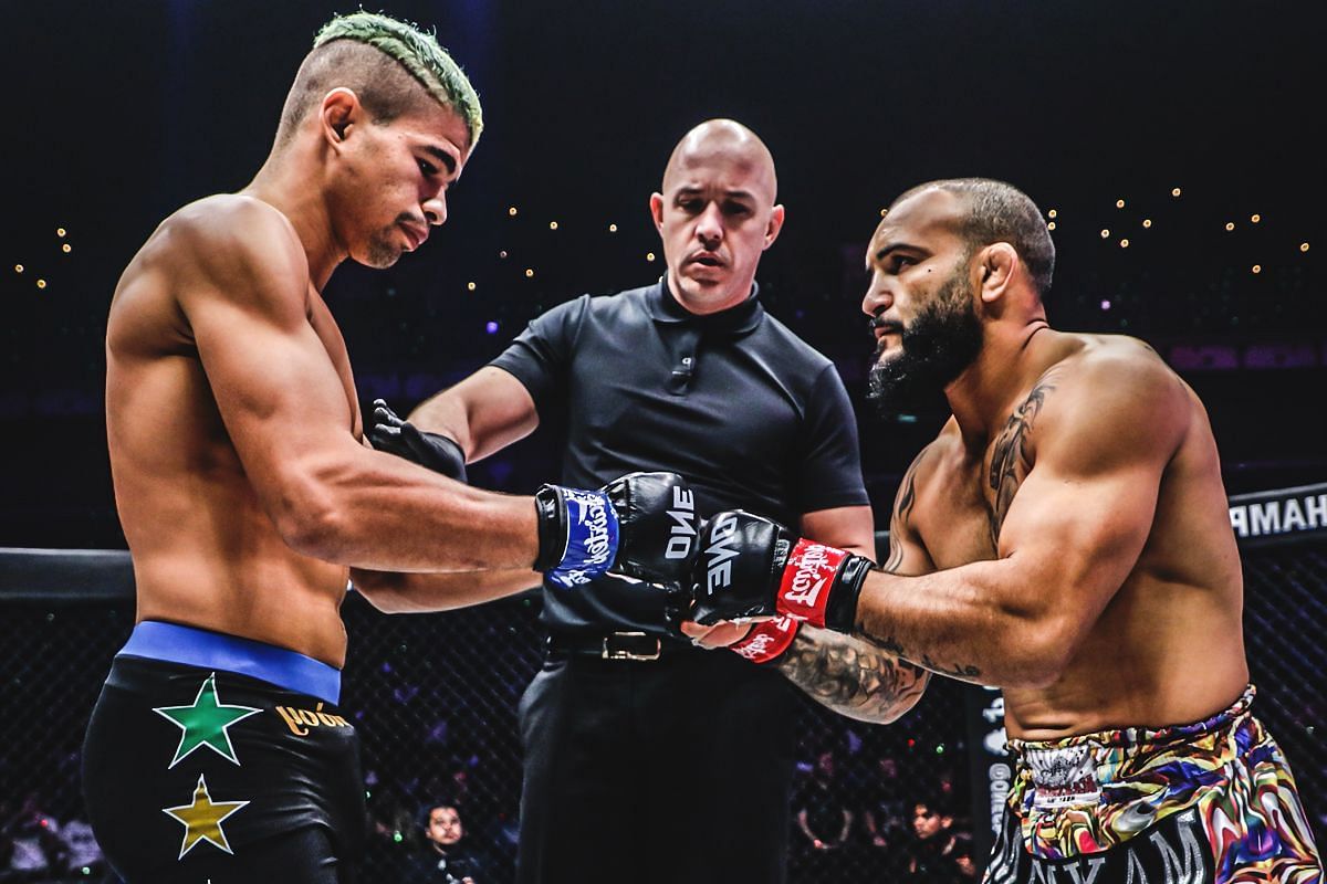 Fabricio Andrade (left) John Lineker (right) [Photo via: ONE Championship]