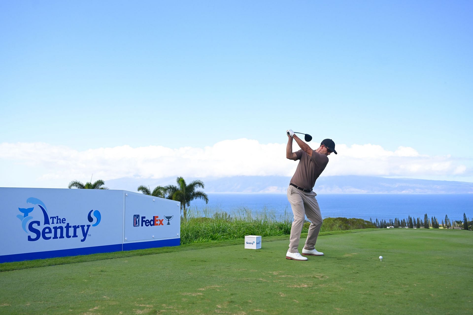 Adam Scott at The Sentry 2025 (Source: Getty)