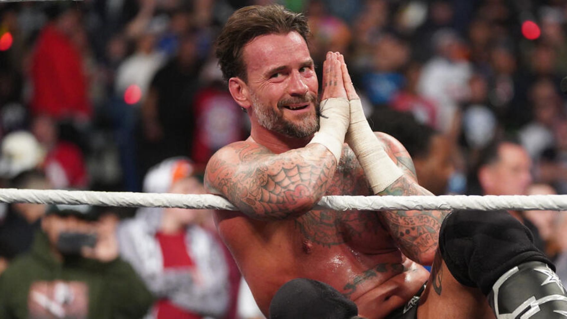 CM Punk is a former AEW World Champion who is now with WWE [Photo courtesy of WWE