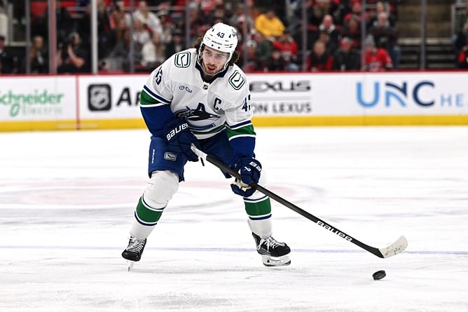 "I don't think anyone played well": Quinn Hughes reviews $58,000,000 Canucks D-man's first game since return from injury