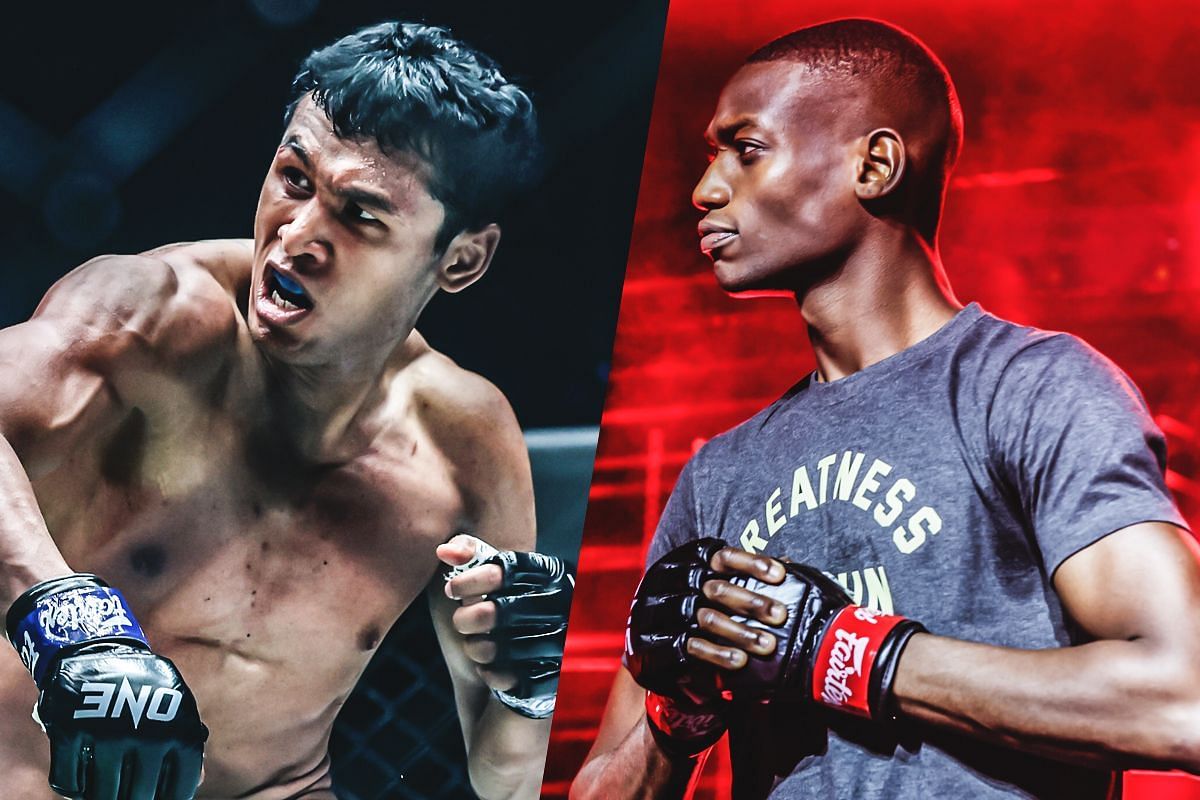 Jo Nattawut (left), Bampara Kouyate (right) [Photo via ONE Championship]