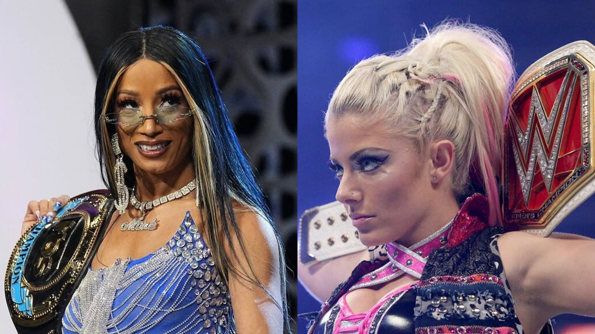 Mercedes Mone (left) and Alexa Bliss (right). (Image credits: Mercedes Mone