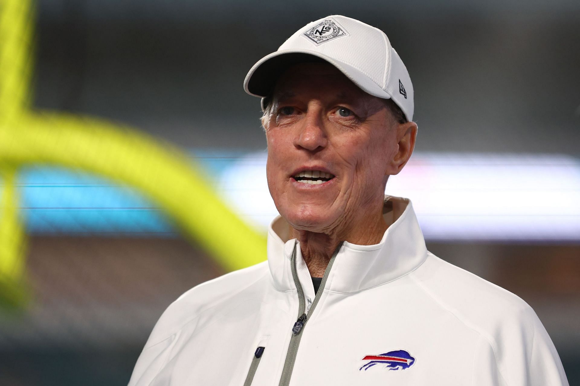 Hall of Fame quarterback Jim Kelly - Source: Getty