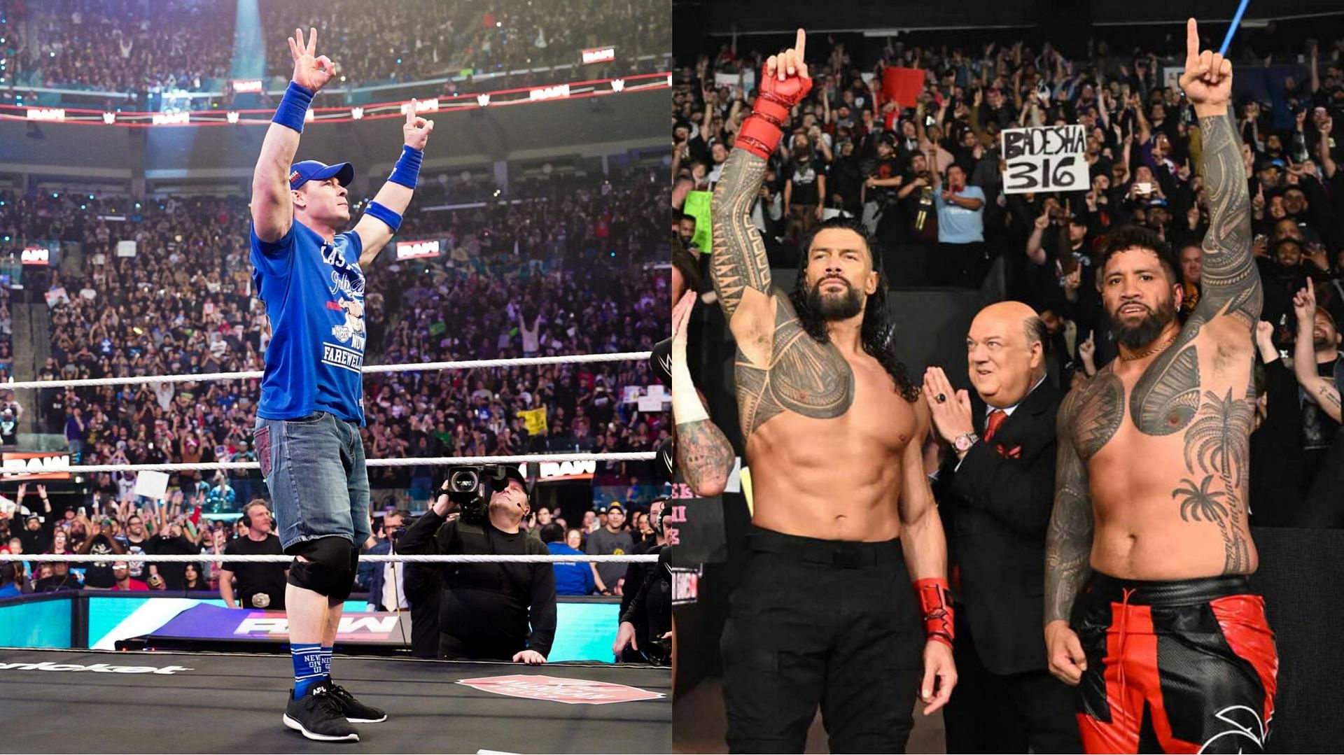 WWE, John Cena, Jey Uso, 