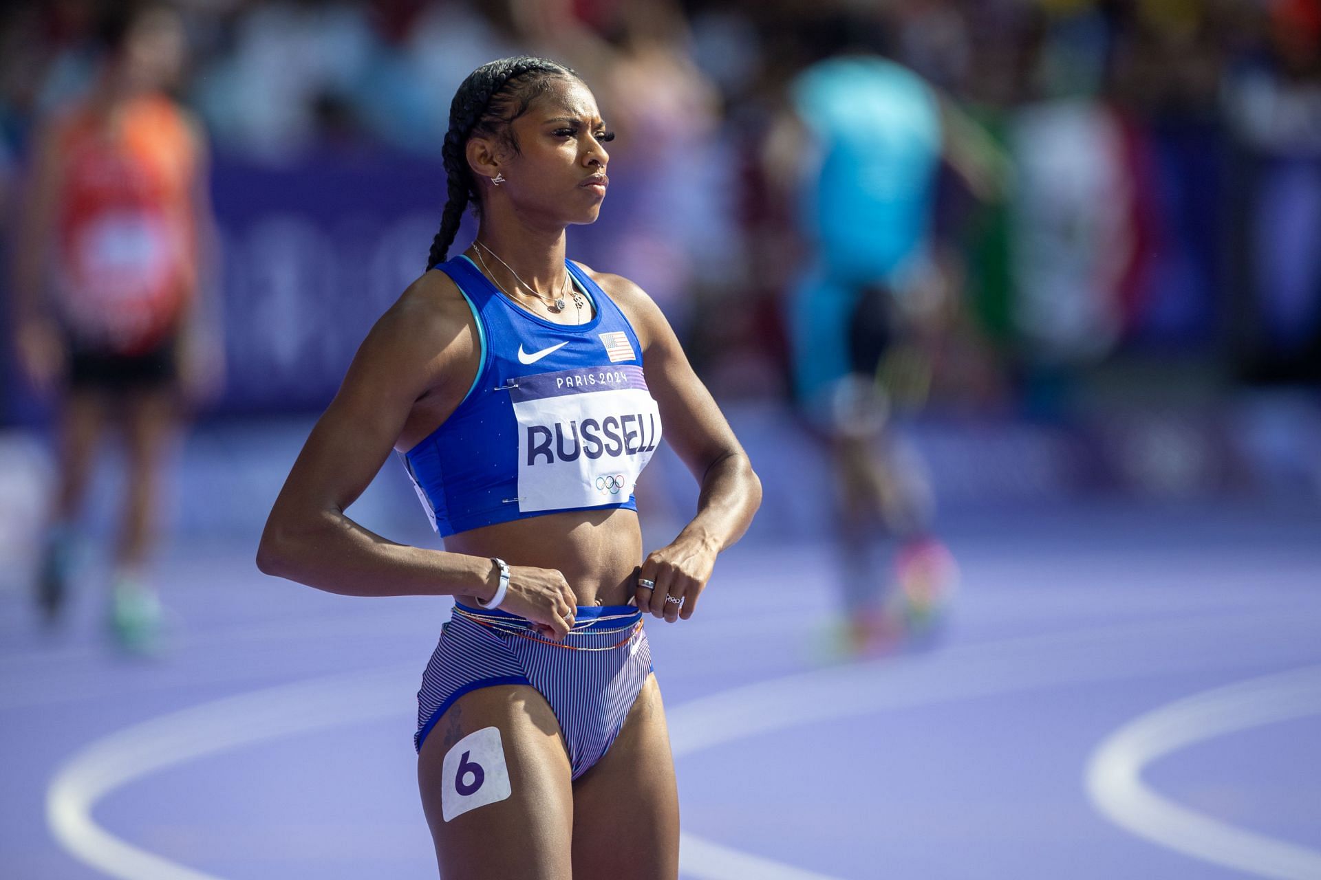 In Picture: Russell at the Olympic Games-Paris 2024 - (Source: Getty)