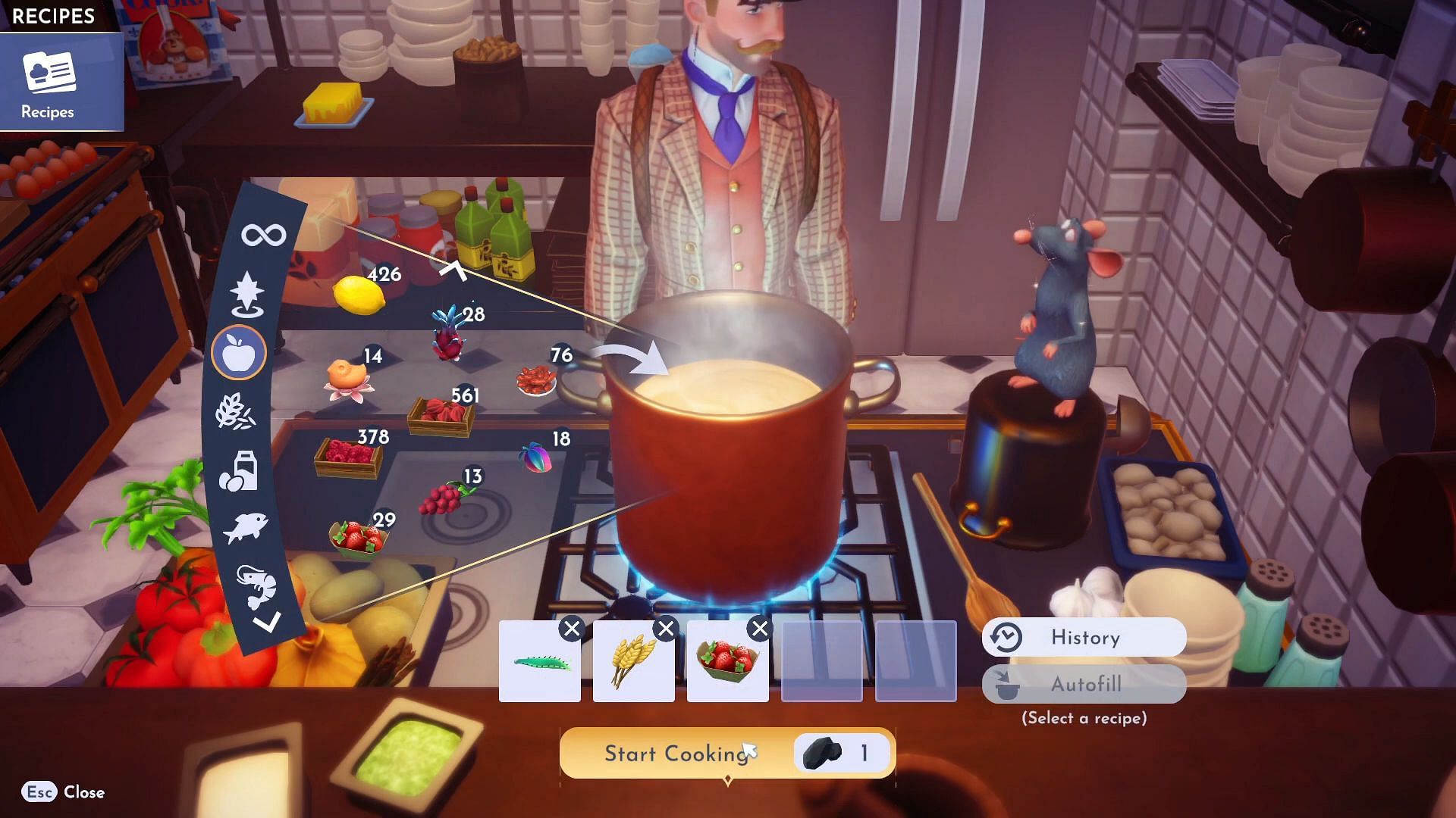 Cooking Station (Image via Gameloft || YouTube/@Quick Tips)