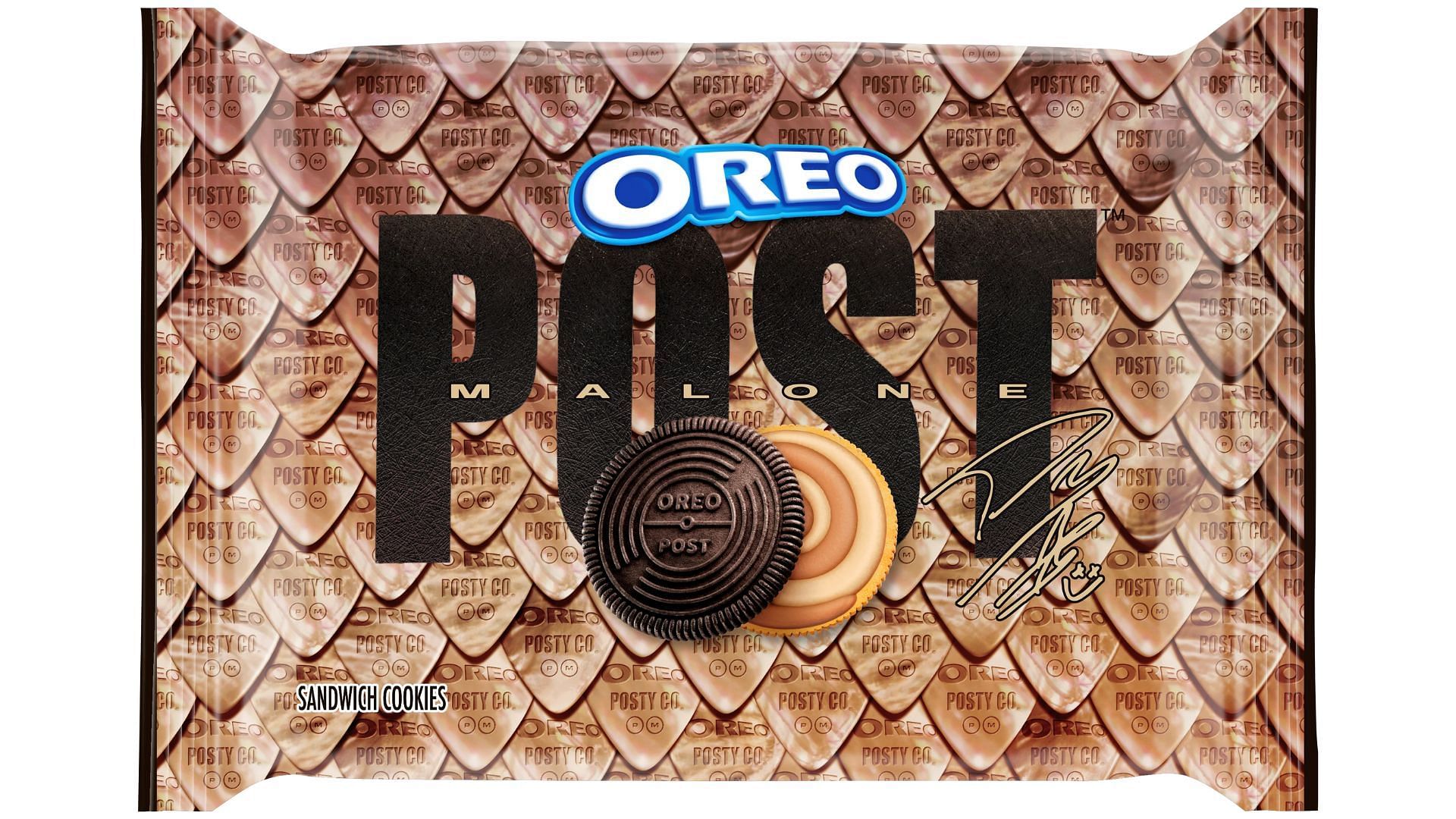 Post Malone and Oreo collab for exclusive cookies (Image via Oreo)