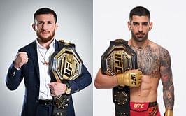 Ilia Topuria video calls Merab Dvalishvili to give incredible pep talk ahead of Umar Nurmagomedov clash: "You are going to eat him!"