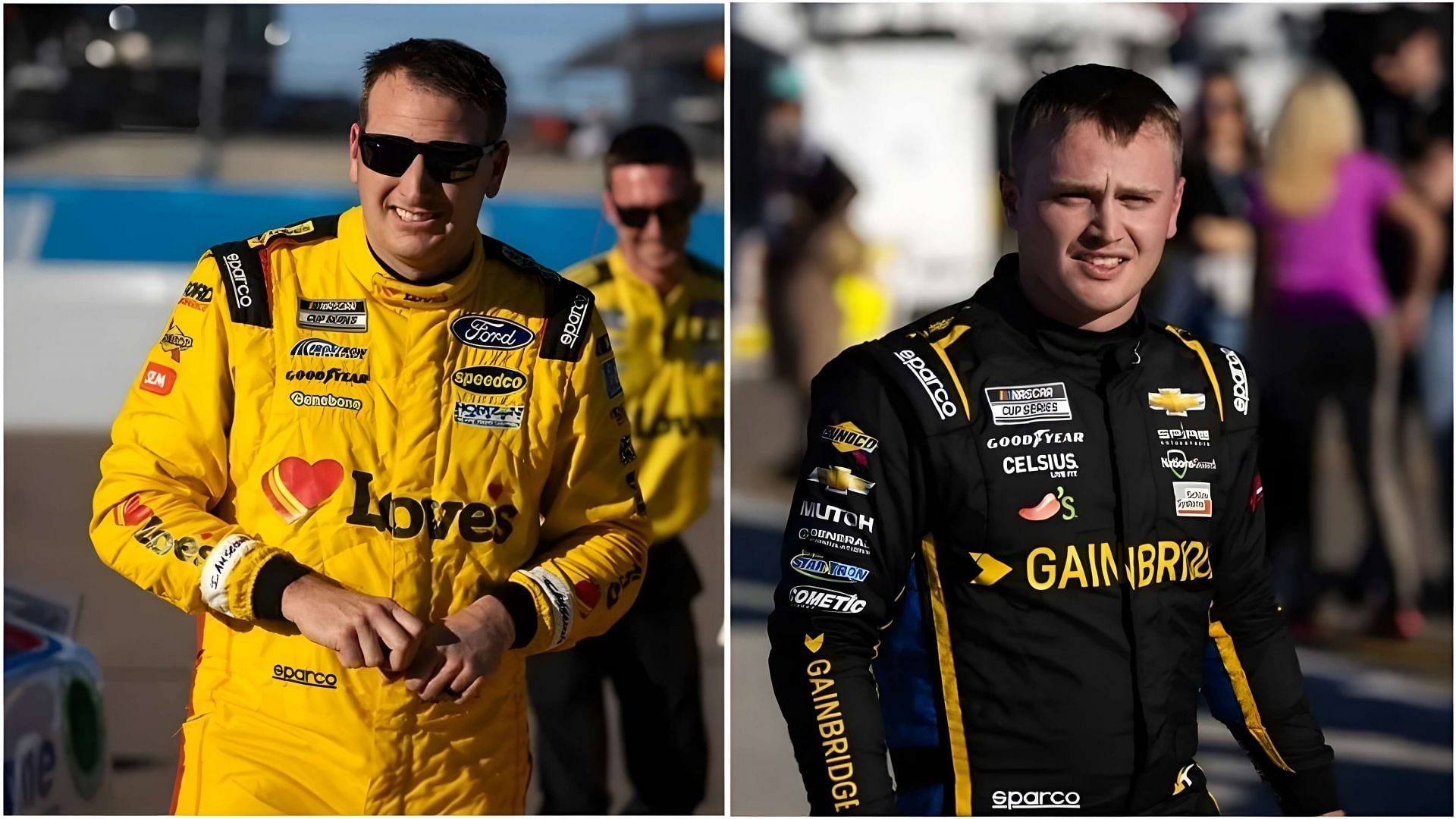 Spire Motorsports drivers, Justin Haley and Michael McDowell. Source: via Imagn