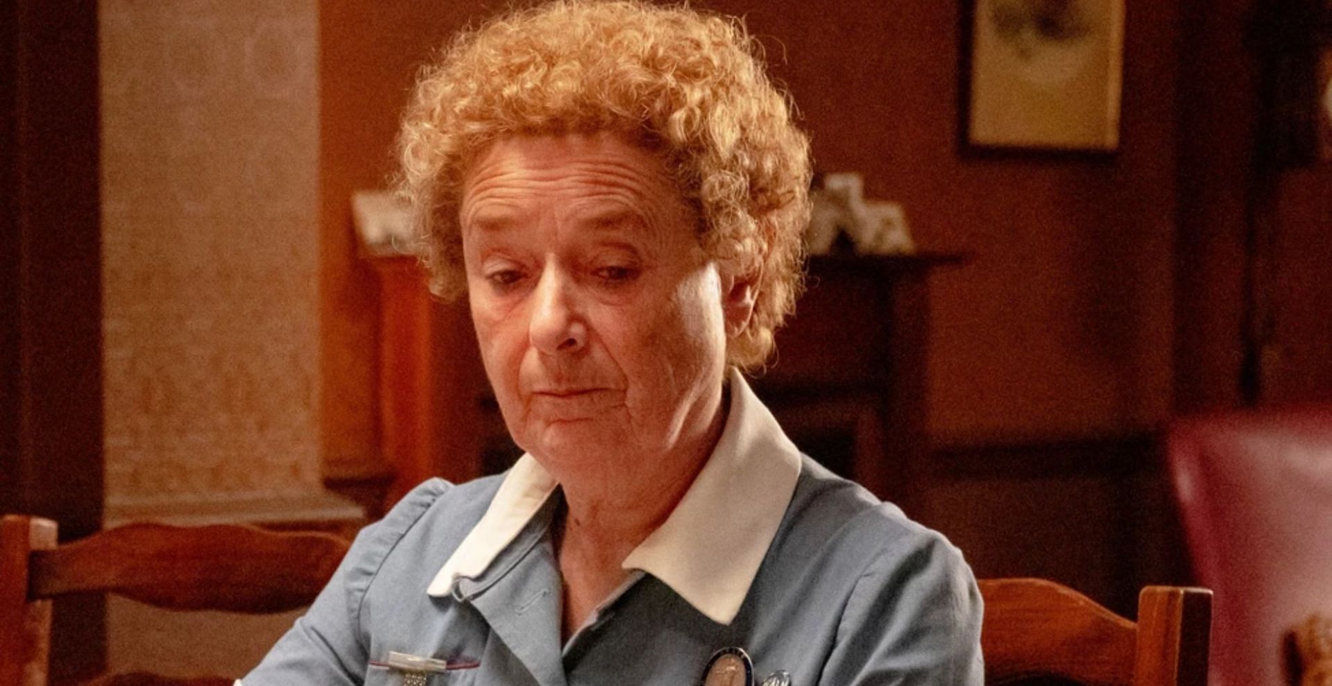 Linda Bassett as Nurse Phyllis Crane in Call the Midwife Christmas Special 2024 (Image via PBS)