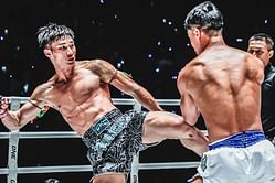 WATCH: Superbon polishes signature roundhouse kick ahead of ONE 170 super fight against fellow striking megastar Tawanchai