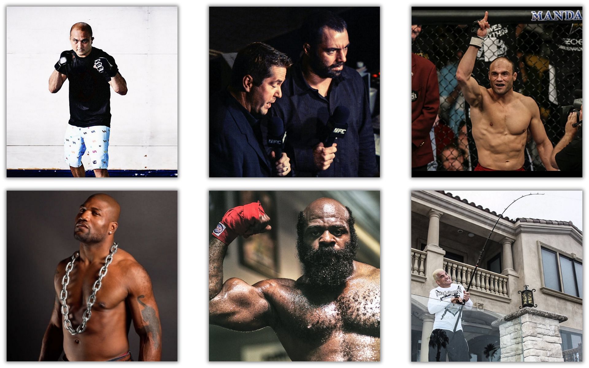 photographs shared by Hans Molenkamp of popular faces from combat sports of the 2000s. [Images courtesy: @hansmolenkamp via Instagram] =Dana White&#039;s comment on Hans Molenkamp&#039;s now-deleted post.