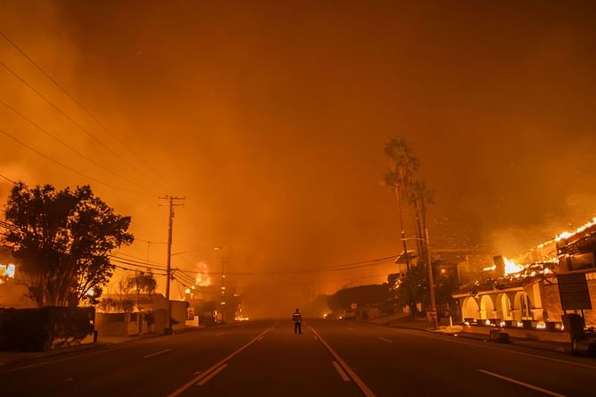 "Trevor and Ron survived"— Internet reacts to areas destroyed in LA wildfires represented in the GTA 5 map