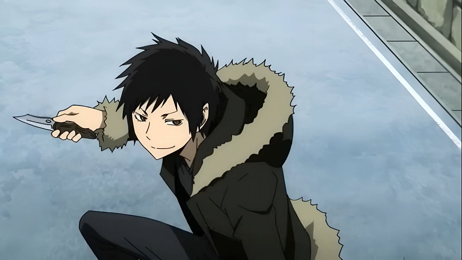 Izaya Orihara as seen in the anime (Image via Brain&#039;s Base)