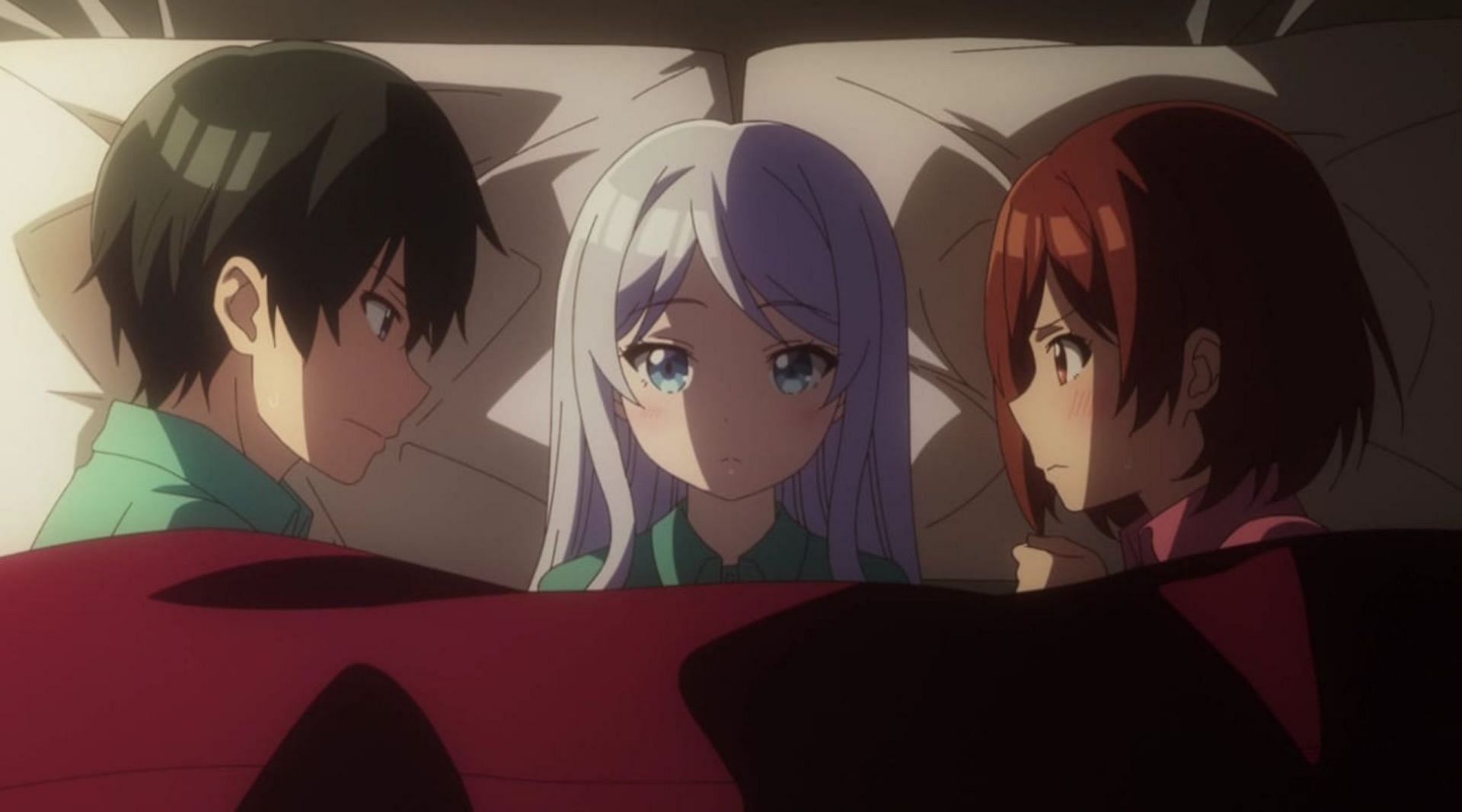 Shisei, Akane, and Saito, as seen in the episode (Image via Studio Gokumi and AXsiZ)