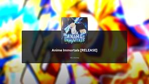 Anime Immortals codes