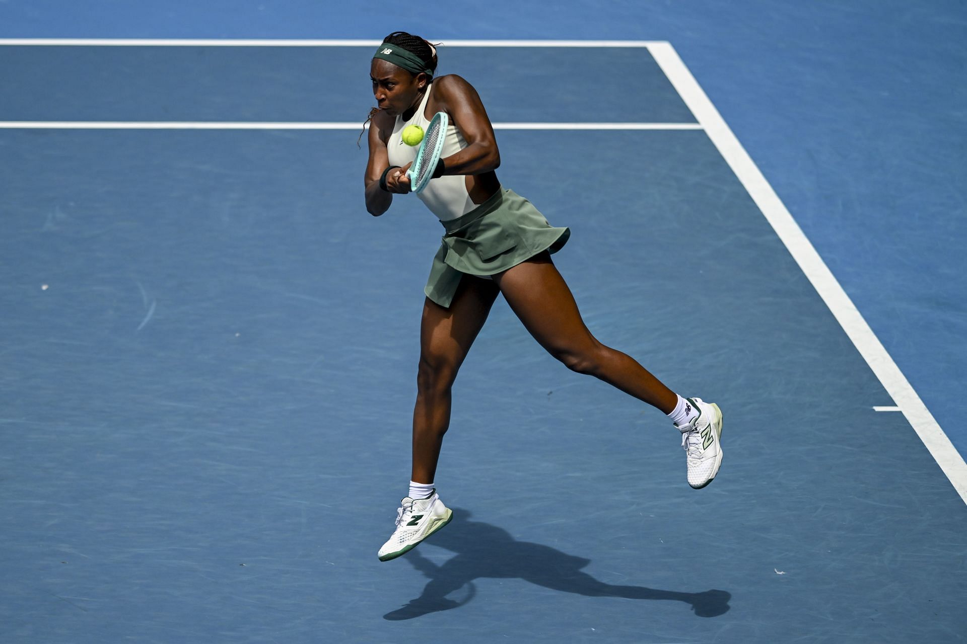 Coco Gauff at the 2025 Australian Open - Source: Getty