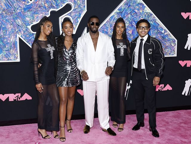 Sean 'Diddy' Combs' twin daughters share 3-word reaction to sister's  wholesome post from Sierra Canyon senior night