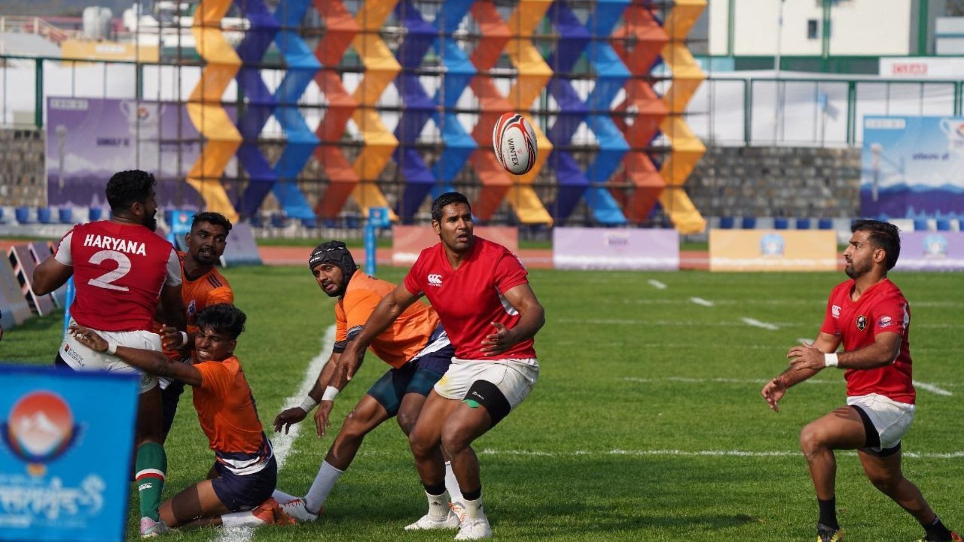 National Games 2025: Defending champions Haryana kick off their campaign with consecutive wins in Men&rsquo;s Rugby 7s (Image via Haryana Men