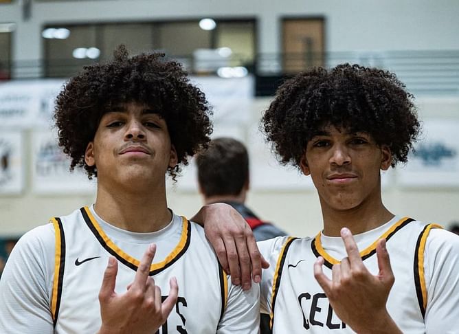 Former NBA champ Matt Barnes and ex-wife Gloria Govan react to their sons Isiah and Carter Barnes' performances