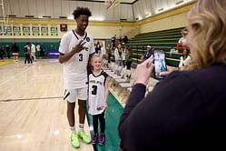 BYU signee AJ Dybantsa shares 4-word reaction to Rutgers freshman Dylan Harper's performance