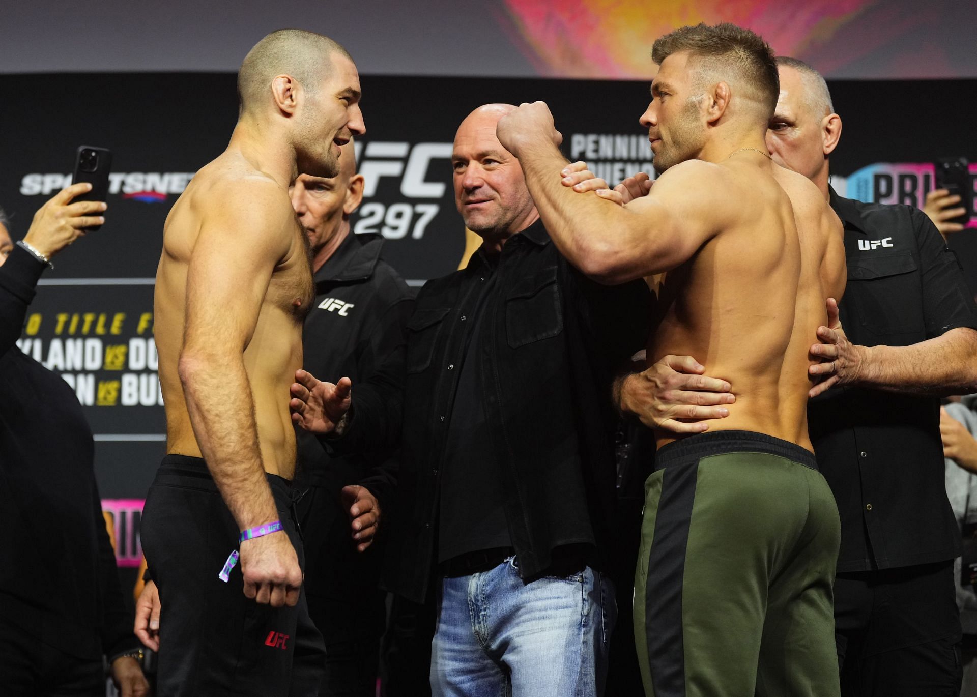 UFC 297 Ceremonial Weigh-in