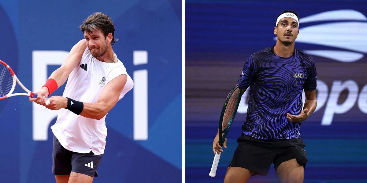 Cameron Norrie (L) vs Lorenzo Sonego (R), (Source: Getty Images)