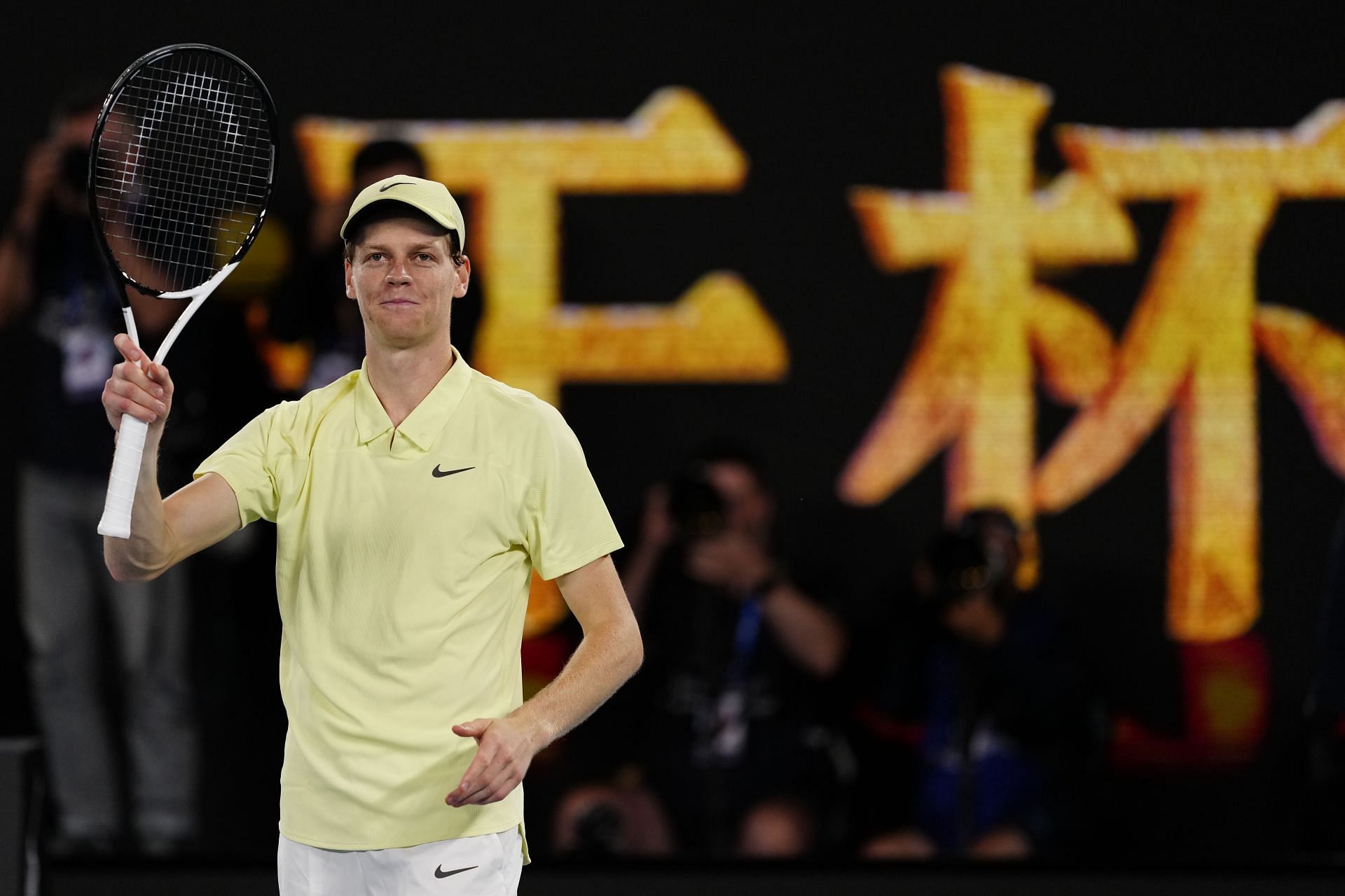 Jannik Sinner at the Australian Open 2025. (Photo: Getty)