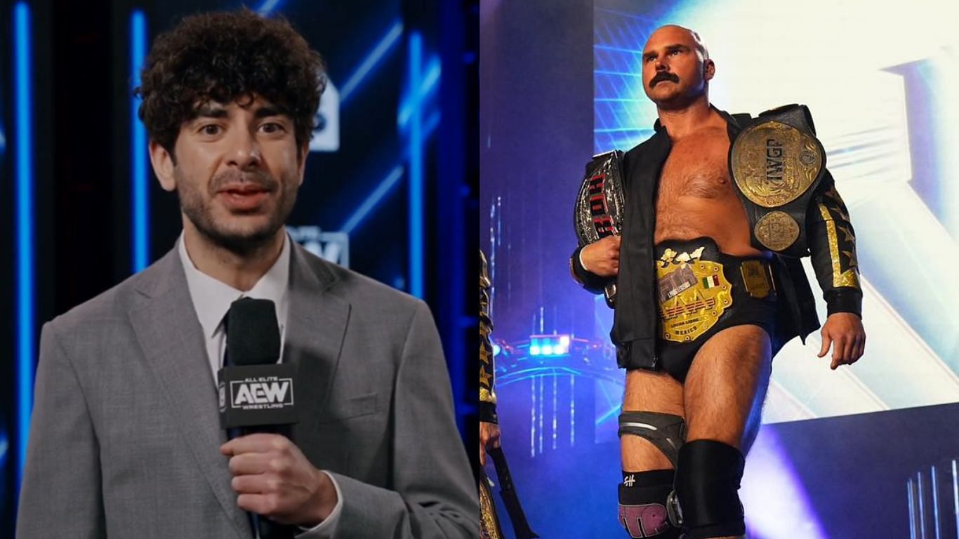 Tony Khan is the president of AEW [Image source: AEW YouTube &amp; Facebook]