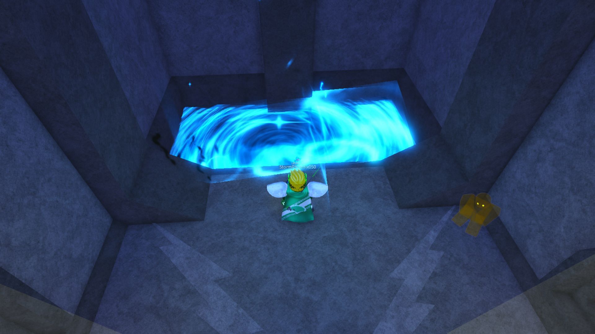 This portal will take you to the trial (Image via Roblox)