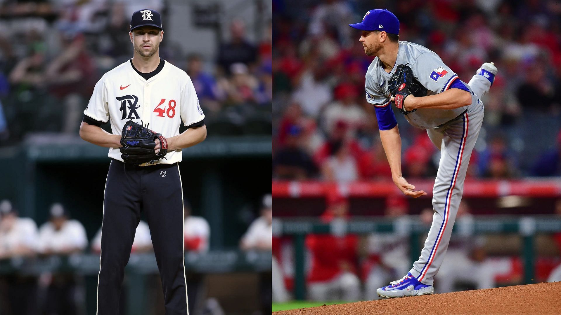 MLB insider Evan Grant thinks Jacob deGrom could make an impact in 2025 for the Texas Rangers (Photo Source: IMAGN)