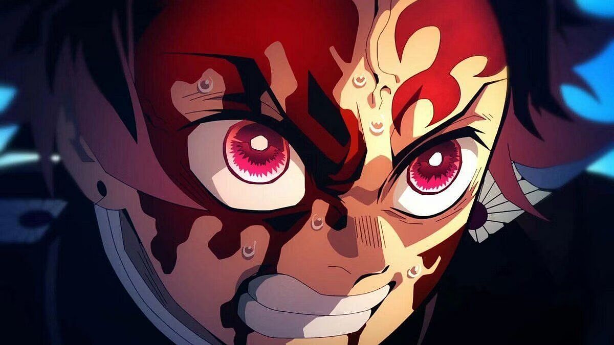 Tanjiro as seen in the third season of the anime (Image via Ufotable).