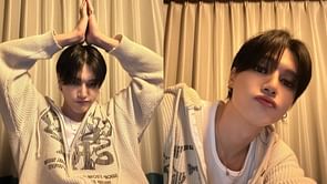 "THIS IS TAKING ME OUTTTT"— Hilarious reactions emerge as ATEEZ's Wooyoung addresses the recent viral T-shirt with English slang