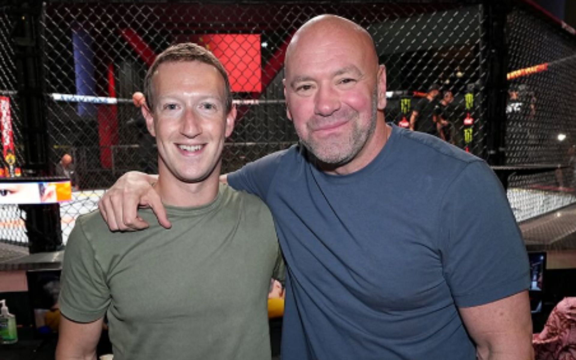 Mark Zuckerberg (left) has appointed Dana White (right) on the Meta board of directors. [Image courtesy: @danawhite on Instagram]