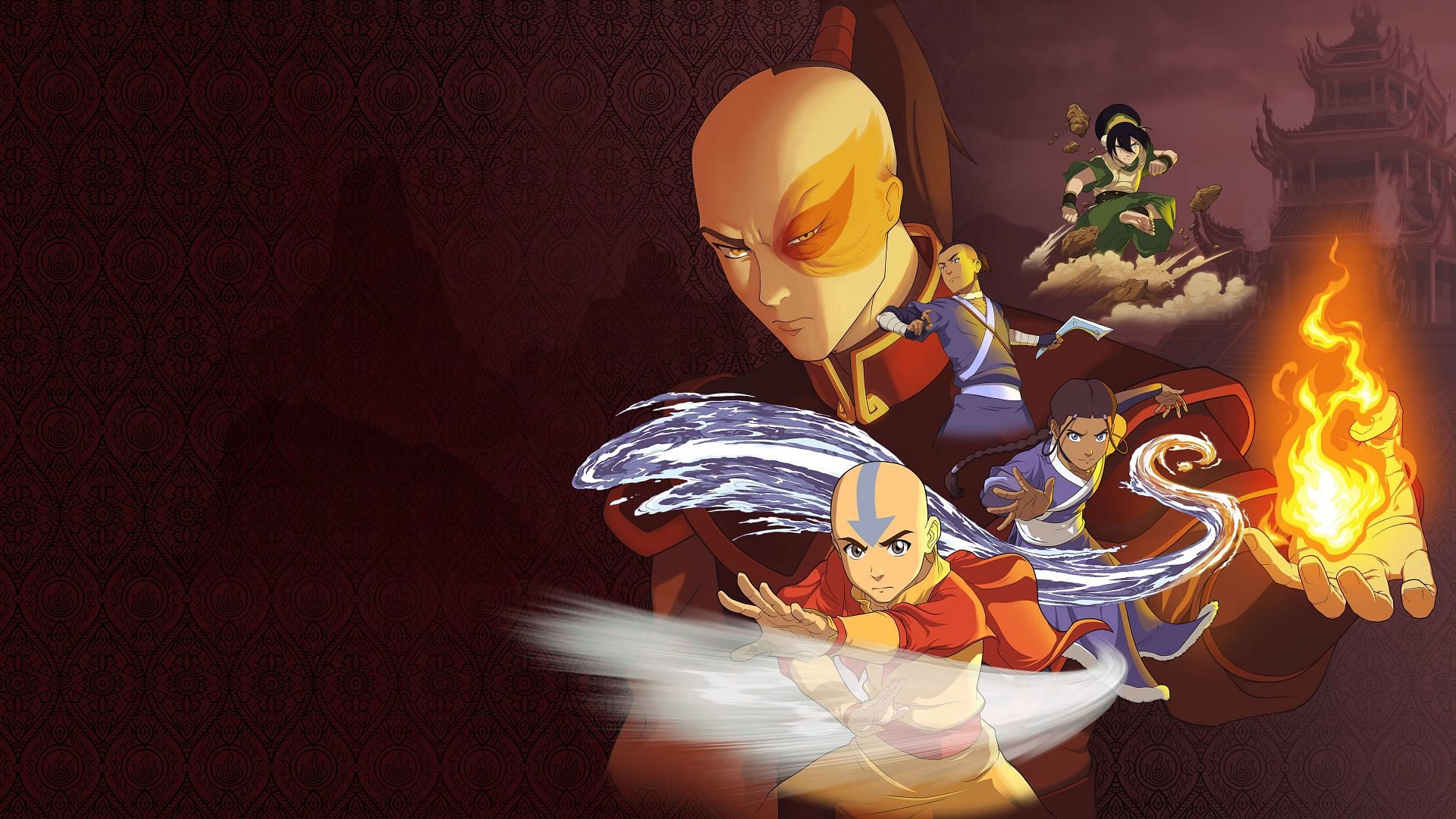 Key art of Avatar The Last Airbender Quest for Balance