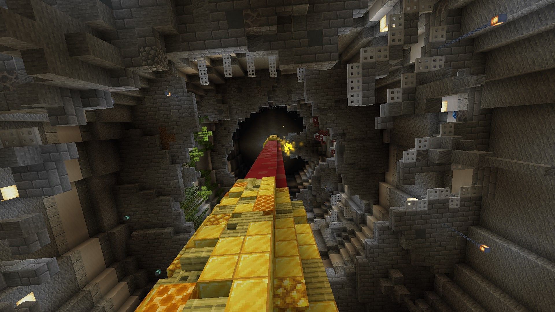 You will have to parkour your way up (Image via Mojang Studios || Next Studio)