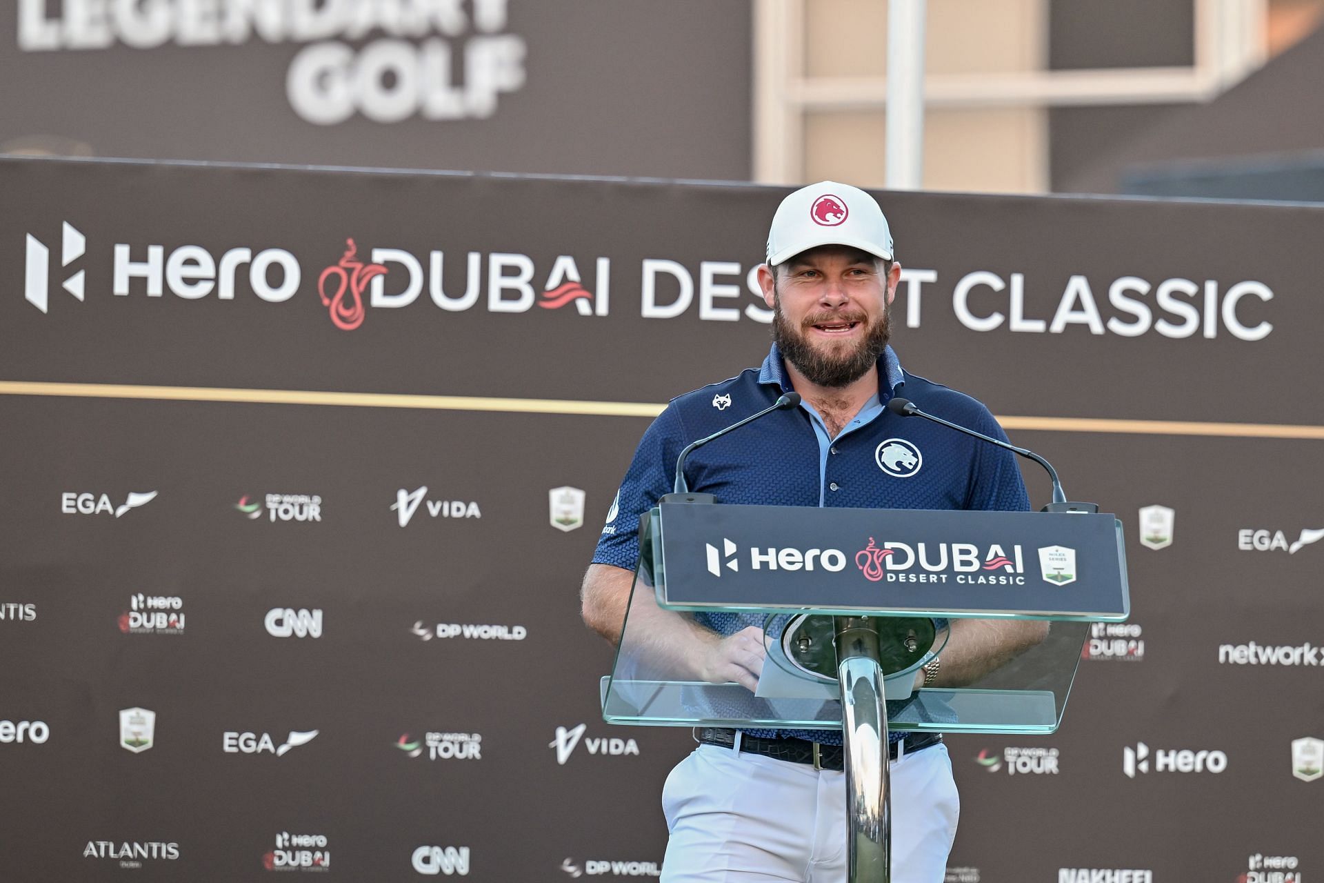 Tyrrell Hatton at the DP World Tour Golf Championship - Source: Getty