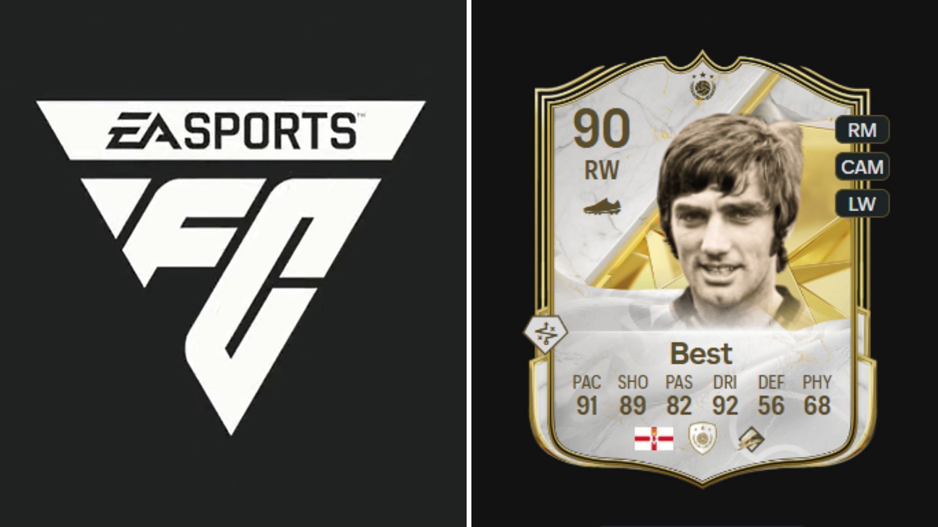 George Best Future Stars Icon SBC has been leaked (Image via EA Sports)