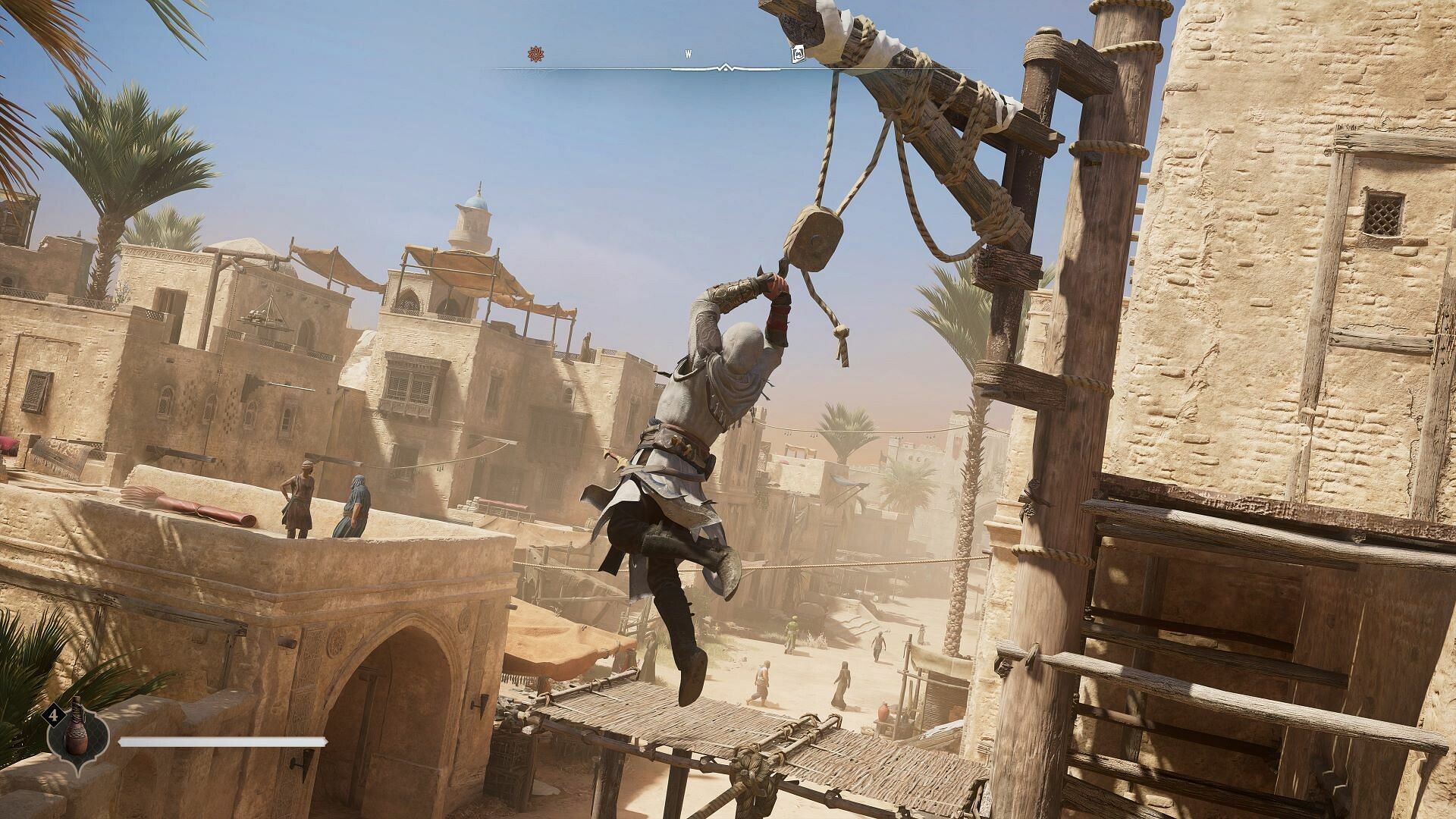 A still from Assassin&#039;s Creed Mirage (Image via Ubisoft)