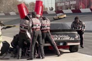 Dale Earnhardt makes a pit stop during the Atlanta Journal 500 - Source: Getty