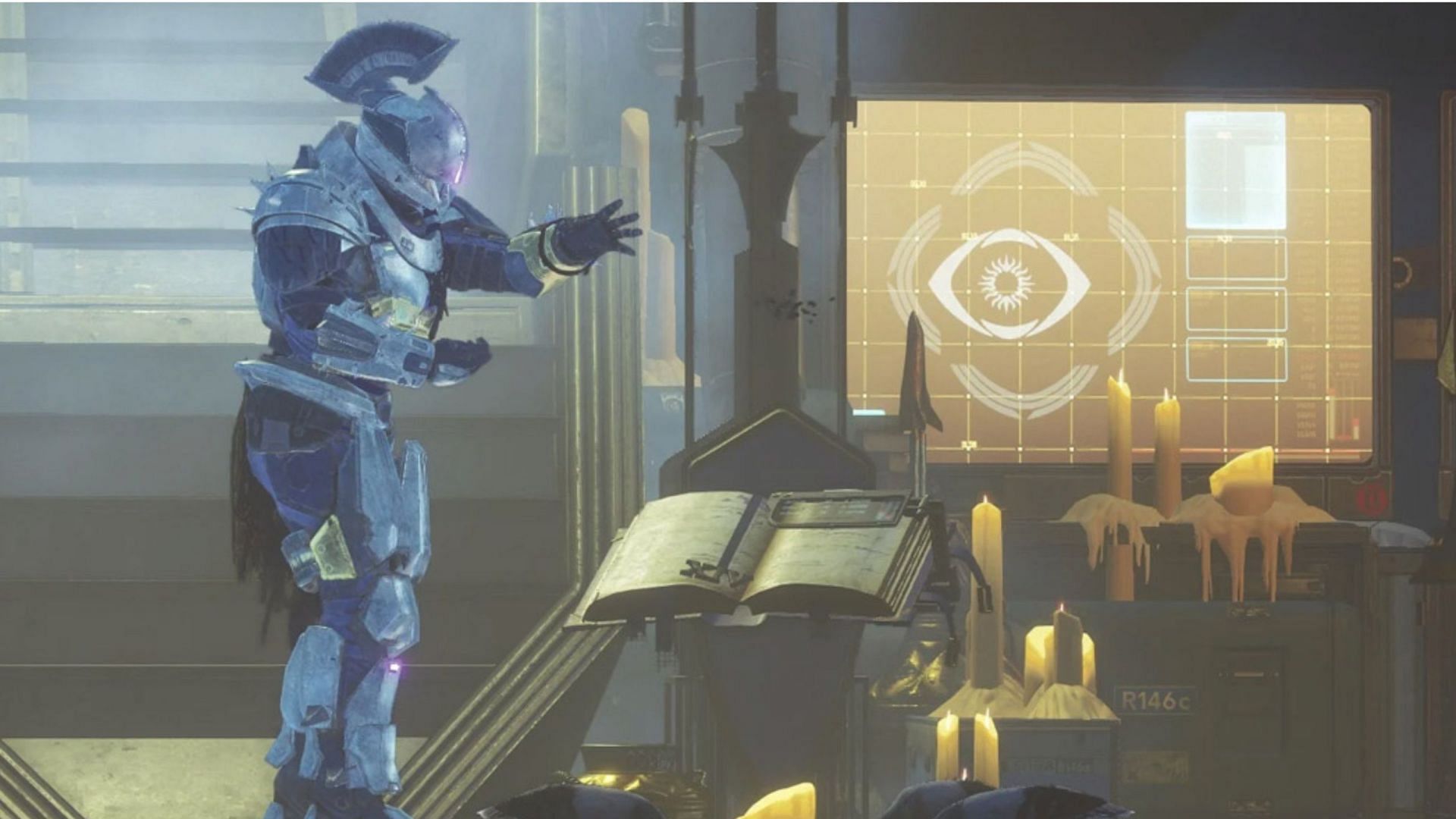 Saint-14 at the Tower (Image via Bungie) 