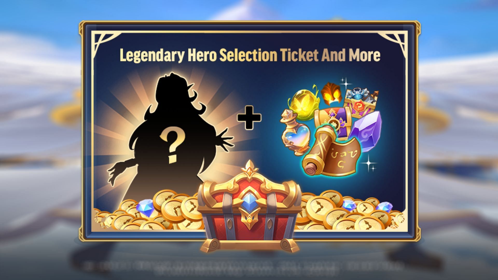 Rewards from pre-registering for the idle RPG title (Image via Com2uS)