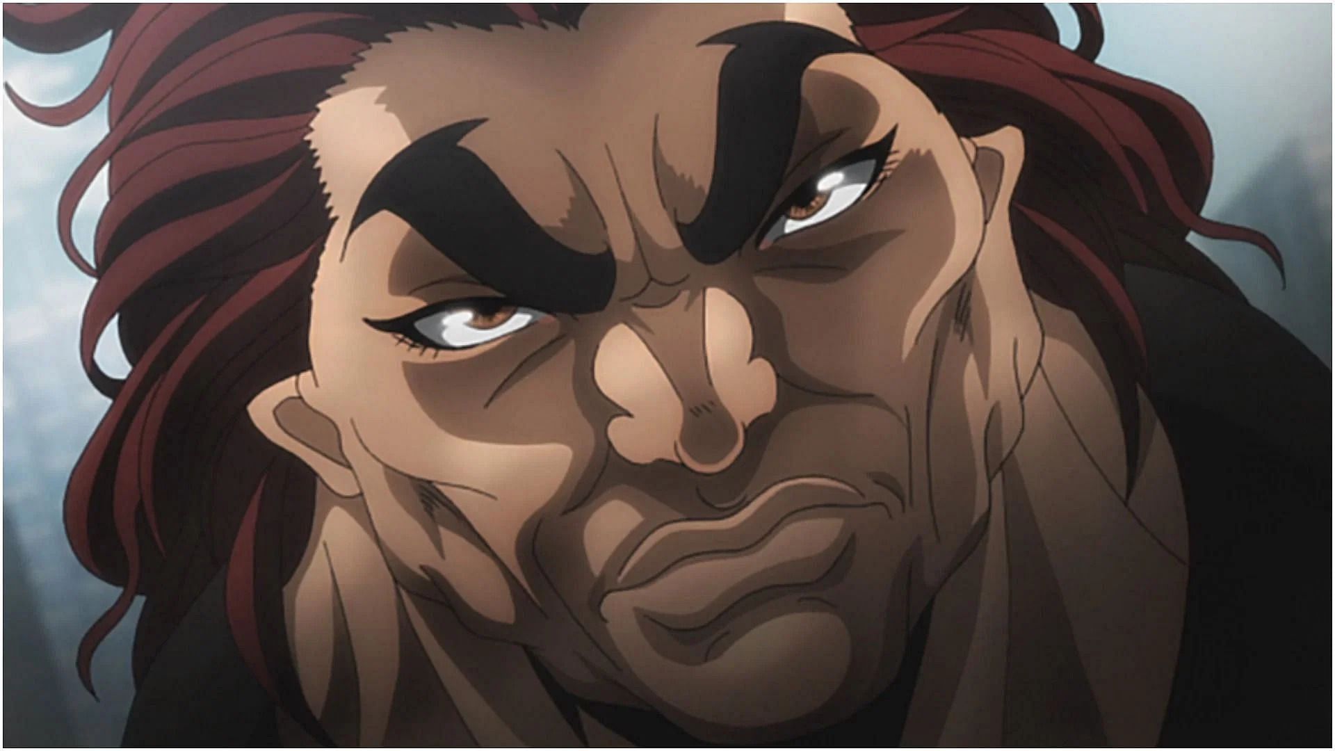 Anime characters worthy of Jujutsu Kaisen&#039;s &quot;Strongest&quot; title - Yujiro Hanma (image via TMS Entertainment)