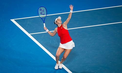 Belinda Bencic at 2025 United Cup - Source: Getty