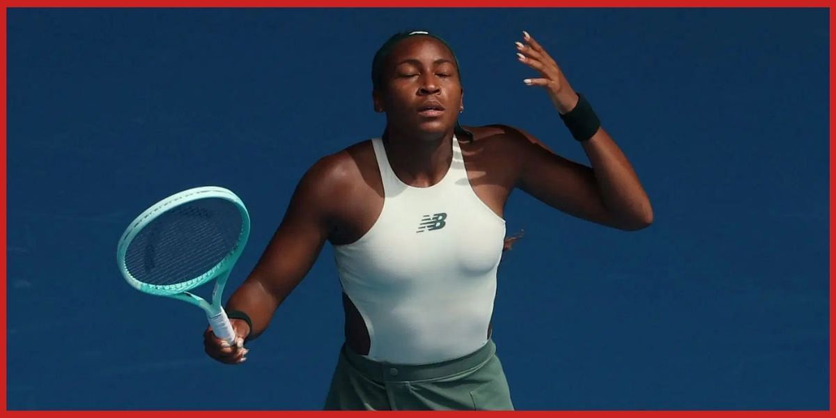 Coco Gauff exited the Australian Open (Source: Getty)