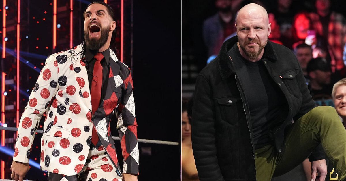 Seth Rollins (left) and Jon Moxley (right) [Source: WWE and AEW websites]